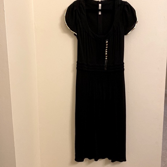 Prada Scoop Neck Dress with Gold Details - Picture 8 of 12